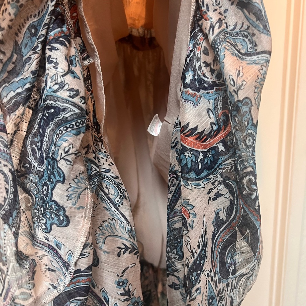 River Island Paisley Print Long Sleeve Dress - Picture 11 of 16